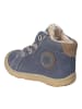 PEPINO Lauflern Schnürstiefel Warmfutter in blau