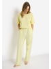 Copenhagen Studios Pyjamahose in gelb gestreift