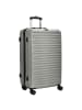 Paradise by CHECK.IN Havanna 2.0 - 4-Rollen-Trolley 78 cm (pink) in silber