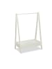 relaxdays Kinder-Kleiderständer in Weiß - (B)64,5 x (H)99 x (T)42,5 cm