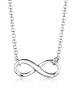 Elli Halskette 925 Sterling Silber Infinity in Silber