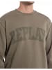 Replay Sweatshirt in Stone Green