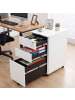 SONGMICS Aktenschrank Berend in Weiß - (B)30 x (H)60 x (T)45 cm