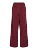 Vila Wide Leg Hose in Cabernet