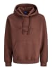 Jack & Jones Kapuzenpullover in Deep Mahogany