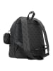 Guess Power Play Rucksack 38 cm Laptopfach in coal logo