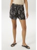 Aniston CASUAL Shorts in schwarz-hellbeige