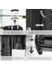tectake Hartschalenkoffer-Set aus robustem ABS-Kunststoff, TSA-Zahlenschloss