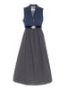 Berwin Elegantes Umstandsdirndl mit Stehkragen & Gürtel
