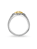 Thomas Sabo Ring Tiger Gold in schwarz, silberfarben, gelbgoldfarben
