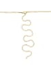 Steel_Art Bauchkette Damen mit Verlängerungskettchen Velia goldfarben in goldfarben