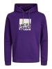 Jack & Jones Hoodie 'Logan' in lila