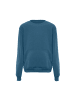 MO Herren Round Neck Sweater in DENIMBLAU
