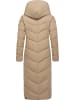 ragwear Steppmantel Natalka Extralong in Taupe24