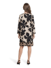 Betty Barclay Tunikakleid langarm in Beige/Schwarz