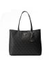 Guess Meridian II Shopper Tasche 38 cm in coal logo