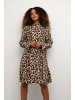 CULTURE Kleid CUatlas A-shape in Leopard