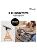 Hauck Beta Plus Natural 5-tlg. Newbornset in schwarz,grau