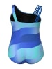 Ulla Popken Badeanzug in royalblau