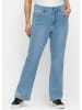 sheego Bootcut-Jeans in light blue-denim