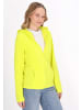 myMo Damen Fleecejacke in Limette