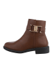 Ital-Design Stiefelette in Camel