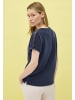 Cecil 'Silk Touch T-Shirt' Marineblau