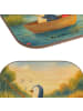 Mr. & Mrs. Panda Untersetzer für Gläser Pinguin Angelboot Design... in Weiß