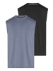 OCEAN SPORTSWEAR Funktionsshirt in grau/ schwarz