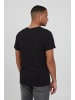 BLEND T-Shirt BHArtur in Nachtschwarz
