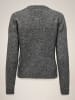 JDY Strickpullover in Dark Grey Melange