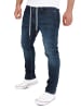 Yazubi Sweathose in Jeans-Optik Erik in Dunkelblau