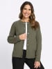Sieh an! Strickjacke in khaki