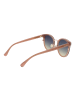 Max Mara Frauen Sonnenbrille Katzenauge Beige