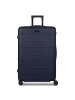 Police London 4 Rollen Trolley 74 cm mit Dehnfalte in dark navy