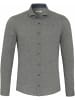 Pure Knopfleisten Langarmshirt für Herren in grau