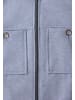 Street One Blouson im Melange-Look mit Zipper in Country Blue Mel.
