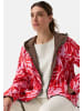 Camel Active Wendejacke mit Allover-Print und unifarbener Seite in Braun