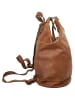Samantha Look Rucksack echt Leder in cognac
