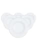 Villeroy & Boch Suppenteller Anmut Platinum No.1 ø 24,8 cm weiß in weiß