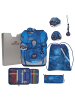 DerDieDas ErgoFlex Tiny - Schulranzen Set 5tlg. 900g (Deep Ocean) in Turbo Speed