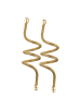 Breil Ohrring new snake silber, gold