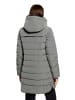 AMBER & JUNE Winterjacke mit Kapuze in Salvia