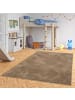 Pergamon Kinderteppich Silky in taupe