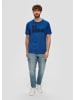 s.Oliver T-Shirt kurzarm in Blau