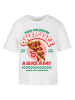 Mister Tee Mister Tee Pizza Con Amore Tee in white