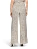 BETTY & CO Schlupfhose mit Pailletten in Cream/Silver