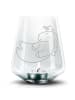 Mr. & Mrs. Panda Glas Windlicht Einhorn Wolke 7 ohne Spruch in Transparent