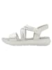 Jana Coshy Sorgenfrei – Die Hallux-freundliche Sandale in WHITE/SILVER
