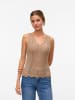 Vero Moda Strickpullover in Silver Mink